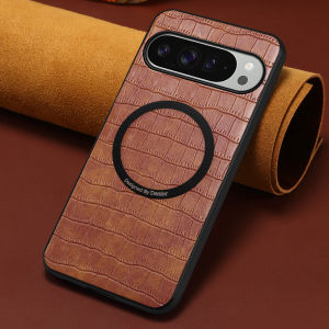 Wireless Charging Luxury Faux Leather Matte Feel Phone Case For Google Pixel 10 Pro XL 9A 8 7