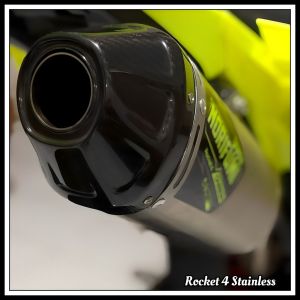 Knalpot Norifumi Rocket4 Carbon Semi Bending KLX150 KLX140 CRF150L WR155 DTracker Viar Cross X 150