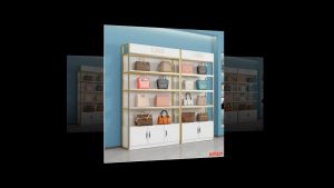 Kệ trưng bày sản phẩm hàng hóa  kệ trang trí khung sắt mặt gỗ KST427- NỘI THẤT LẮP RÁP VIENDONGADV