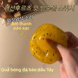 Đồ Chơi Nặn Mềm Hương Vị Chua và Sầu Riêng Tái Phản Hồi Chậm
