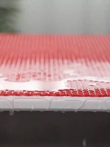 PVC Non-slip Floor Mat bath mat anti slip bathroom floor mat quick dry shower mat with hole water drain rubber waterproof absorbent matting anti-bacterial mildew resistant eco-friendly extra long supplies for kitchen toilet balcony swimming pool corridor