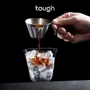 Italian Espresso Shot Cup Stainless Steel Coffee Extraction Cup Ounce Cup Oil Filter Cup Durable Coffee Making Tools