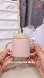 Cốc tập uống nước cho bé 2 giai đoạn chống đổ 150ml
