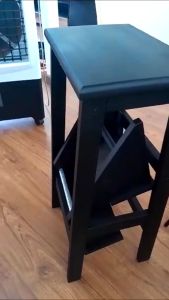 JFH Solid Wood Step Chair / Folding Ladder / stool (Tangga kayu)