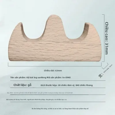 Giá Đỡ Bút Lông Tre Thư Pháp Truyền Thống Trung Quốc Phong Cách Cổ Điển Năm Đỉnh Đồ Dùng Văn Phòng Phẩm Bằng Gỗ Cho Văn Hóa Văn Phòng Đồ Dùng Giáo Dục