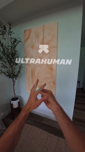 Ultrahuman Ring AIR Size 6 Smart Ring– Fitness Tracker Health & Sleep Monitor Waterproof