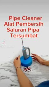 Pembersihan Pipa dengan Kawat 1/4 Pembersih Saluran Air