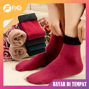 FXG - Kaos Kaki Musim Dingin Kaos Kaki Thermal Kaos Kaki Bahan Hangat KK01