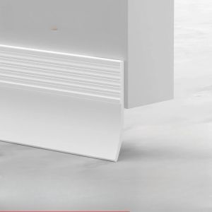 1M Door Bottom Seal Strip Self Adhesive Rubber Weather Stripping Soundproof Thickened Weatherstripping Under Door Draft Stoppe