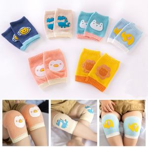 0-3 Years Cotton Baby Knee Pad Girls Boys Anti-slip Knee Pads Newborn Protector Crawling Elbow Cushion Kid Leging Kneecaps