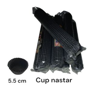 cup kertas nastas hitam 5.5cm (1000pcs)