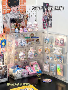 Hộp Đựng Đồ Acrylic Trong Suốt Đa Lớp Chống Bụi Hộp Đựng Đồ Để Bàn Đựng Đồ Ăn Nhẹ Hộp Đựng Đồ Trưng Bày Từ Tính