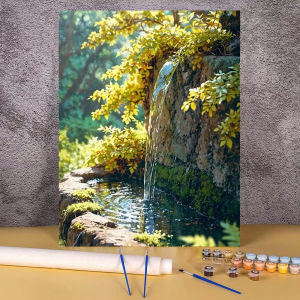 Diy Painting By Numbers Scenery Modern Wall Art Picture Coloring By Numbers On Canvas Unique Gift For Home Decors Bedroom