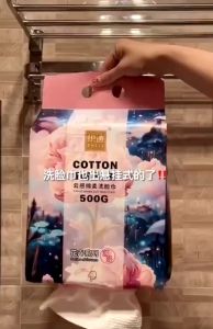 [SẴN] Khăn lau mặt khô đa năng 100% cotton dùng 1 lần giấy lau mặt dạng rút Cotton Tissue500g túi 170 tờ