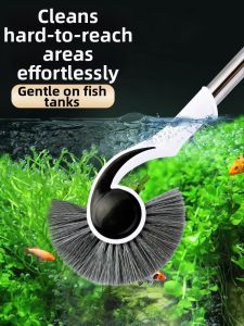 JI-TOP | Safe Aquarium Cleaning Long-handle Scraper
