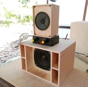 miniatur sound sistem horeg bluetooth