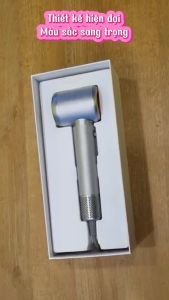 (Bộ Standard) Máy sấy tóc ion âm tốc độ cao CoShare SuperFlow1 - MÀU BẠC