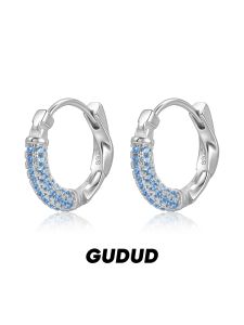 GUDUD | Mobius Star Silver Earrings