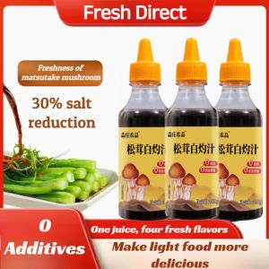 【A New Way To Live A Healthy Life】0 Additives Matsutake Mushroom White Burning Sauce 150g Seafood And Vegetable Seasoning Household White Peony Steamed Fish Seafood Cold White Spoon Seasoning Soy Sauce松茸白灼汁0蔗糖0脂肪