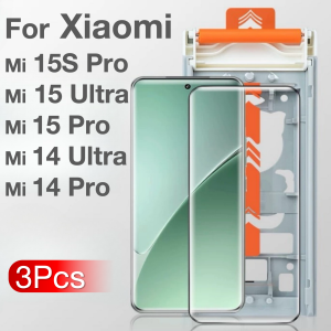 3Pcs For XIAOMI 15S 15Ultra 14Ultra 15Pro 14 15 Ultra Screen Protector No Dust Positioning With Install Kit Not Tempered Glass