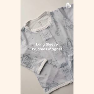 Baju Bayi - Long Sleeve Pajamas Magnet Tencel - Baby Loop