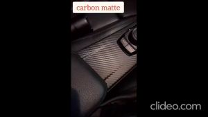 Car Sticker Carbon Fiber 2D 3D 6D Matte Black Vinyl Wrap Sticker Car Body Sticker Vinyl Sticker Bubble Free Glossy Car Interior Exterior Decal Styling Car Accessories Motorcycle Sticker Karbon Sticker Kereta