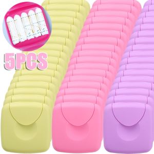 5Pcs Colourful Tampons Storage Box Portable Storgae Container Organizer for Outdoor Travel Sanitary Pad Holder Women Gifts
