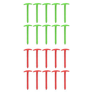 High-Strength Nylon Tent Stakes 10-Pack Durable Camping and Hiking Pegs for Outdoor Activities
