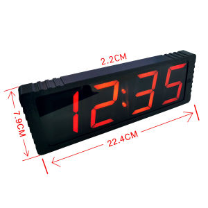2.3 GPS/Beidou Satellite Timing Car Clock W Alarm Auto Synchronization Time Display LED Electronic Digital Clock 12/24 Hours