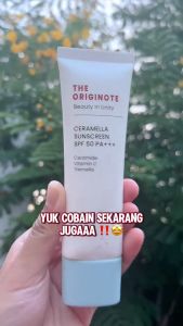 The Originote Caramella Sunscreen SPF 50PA++++ Serum Sunscreen 50gram Untuk Melindungi Dari Sinar Matahari