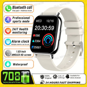 2026 Upgraded Smart Watch Heart Rate Blood Oxygen/Pressure Sleep Monitoring Bluetooth Call Voice Assistant Sports Smartwatch NEW