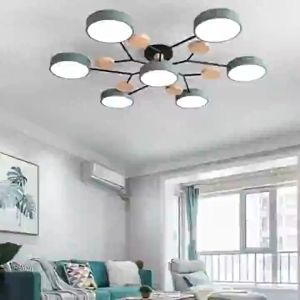 LED 3color Modern Living Room Light Ceiling Light Center Chandeliers Lamp For Bedroom Ceiling Lamp