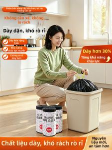 SIVASS | Tear-Resistant Thick Garbage Bags Drawstring
