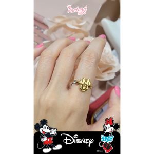Panlandwoo - Mickey & Minnie Mouse Collection - Cincin Titanium Wanita Akela