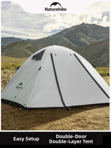 NatureHike | Waterproof Portable Lightweight Aluminum Rod 2-4 Person Tent