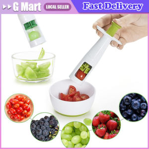 Kitchen Gadget Cucumber Strip Cutter Stainless Steel Blade Fruit and Vegetable Divider Carrot Cut Thick Strips Grape Slicer Grape Cherry Tomato Strawberry Cutter Suitable For Vegetable Fruit Salad Stainless Steel Kitchen Small Tool
