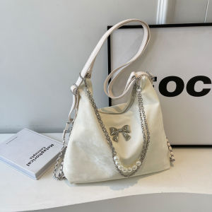 Womens Large Capacity Commuter Tote Bag 2025 New Fashion Double Shoulder Single Shoulder Bag Spring Summer Versatile Backpack