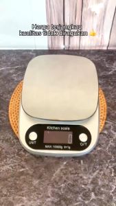 SHENAR Timbangan Dapur Digital 10Kg / Timbangan Kue Digital Dapur PREMIUM / Mini Kitchen Scale Timbangan Dapur Kopi Makanan Tepung