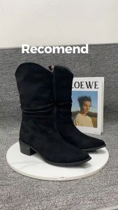 PINKEY P141 Sepatu Boots Import Wanita Terbaru Flat Korea Terlaris Populer