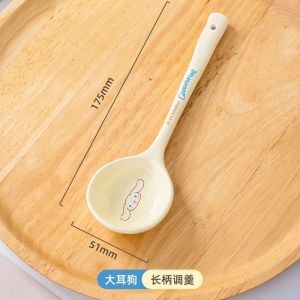 Bộ Đồ Ăn Bằng Gốm Hello Kitty Dễ Thương Cho Trẻ Em Bát Cơm Tròn Viền 120mm Bộ Đồ Ăn Bằng Gốm Cho Gia Đình