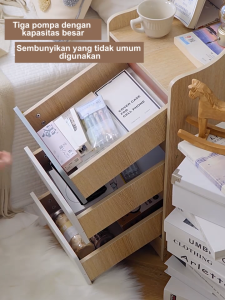 Meja Nakas Meja Samping Kamar Tidur Meja Nakas Serbaguna Lemari Kecil Bedside Table