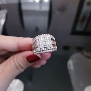 Cincin Wanita Xuping Mewah Permata Berlian XDS15