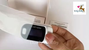 🚑ส่งเร็ว🚑 เครื่องวัดออกซิเจน ปลายนิ้ว OLED 4in1 (เพิ่มค่า RR)🩸Fingertip Pulse Oximeter🩸วัดออกซิเจน  รับประกัน 2 ปี 🩷