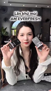 Lăn khử mùi AM-MAN cho nam giới khử mùi khô thoáng kiểm soát mồ hôi Am EverFresh 50ml - Hàng chính hãng
