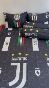 SPREI MOTIF BOLA BERKLWALITAS NYAMAN SET 2 SARBAN 2 SARGUL