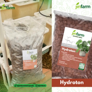 JIRIFARM - Hidroton Import 5 Liter 2L 1L Kg Media Tanam Hidroponik Hydroton Leca Clay Pebble