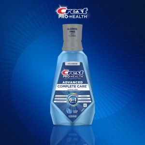 Nước súc miệng Crest Pro Health Advanced 1L trắng răng bảo vệ răng chắc khỏe