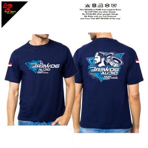Kaos Sound System Brewog Lengan Pendek