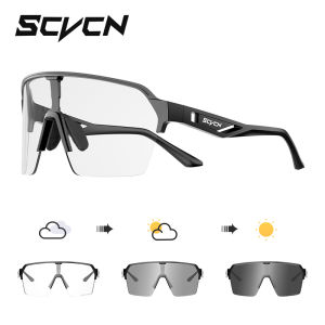 SCVCN | SCVCN Photochromic Cycling Glasses Sunglasses for Men Outdoor Sports Glasses UV400 Eyewear MTB Cycling Goggles Bicycle Women