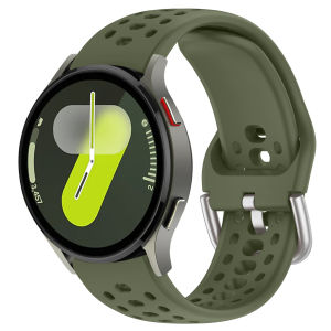 Dây đeo silicon cho Samsung Galaxy Watch 7/Galaxy Watch FE/Galaxy Watch 6 Classic/6/5 Pro/Galaxy Watch 5/4 Classic/4 nữ đàn ông Samsung Galaxy xem 20 mm Band thể thao